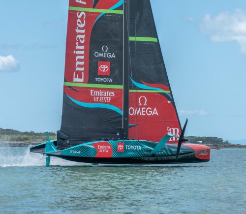 Emirates Team New Zealand’s pedal-power sailors look to Hydraulink for a leg up towards 2024 America’s Cup