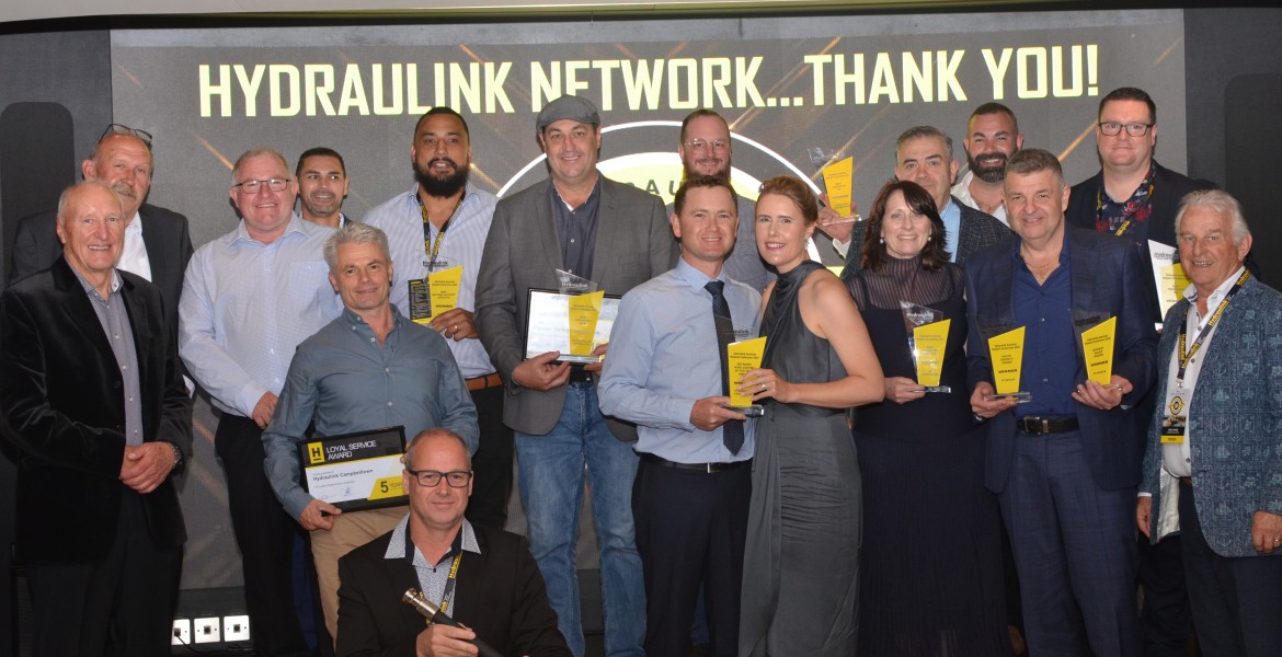 Hydraulink celebrates high achieving franchises and partners with Network Awards