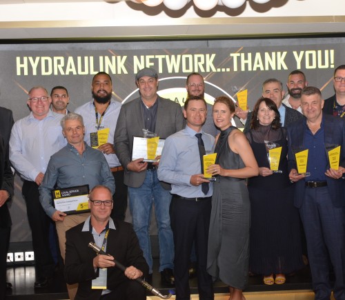 Hydraulink celebrates high achieving franchises and partners with Network Awards