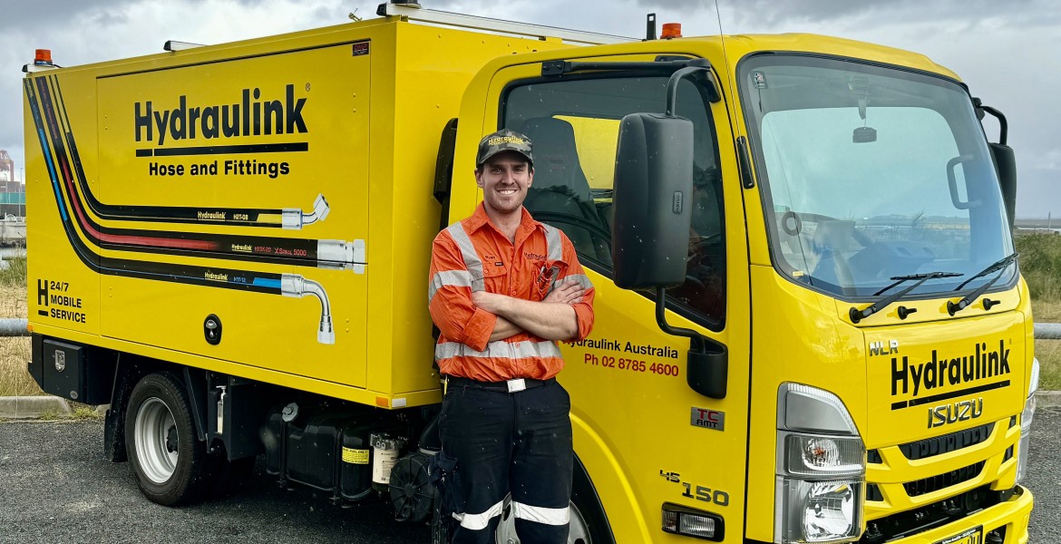 New Hydraulink franchisee Ryan Parkes seizes opportunity to expand hydraulic service to busy Sydney regions